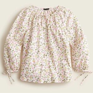 J. Crew Meadow Floral Cotton Shirt Size Small NWOT